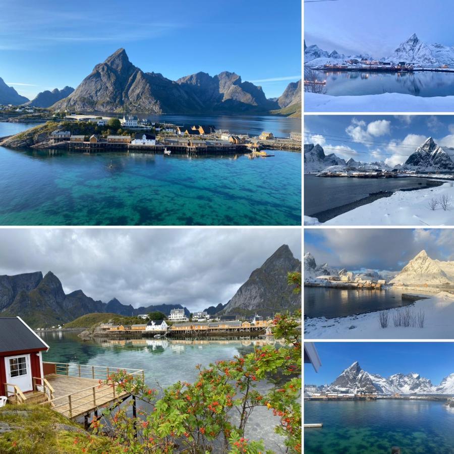 Lofoten Suite Apartments - Rostad Retro Rorbuer Reine Eksteriør billede